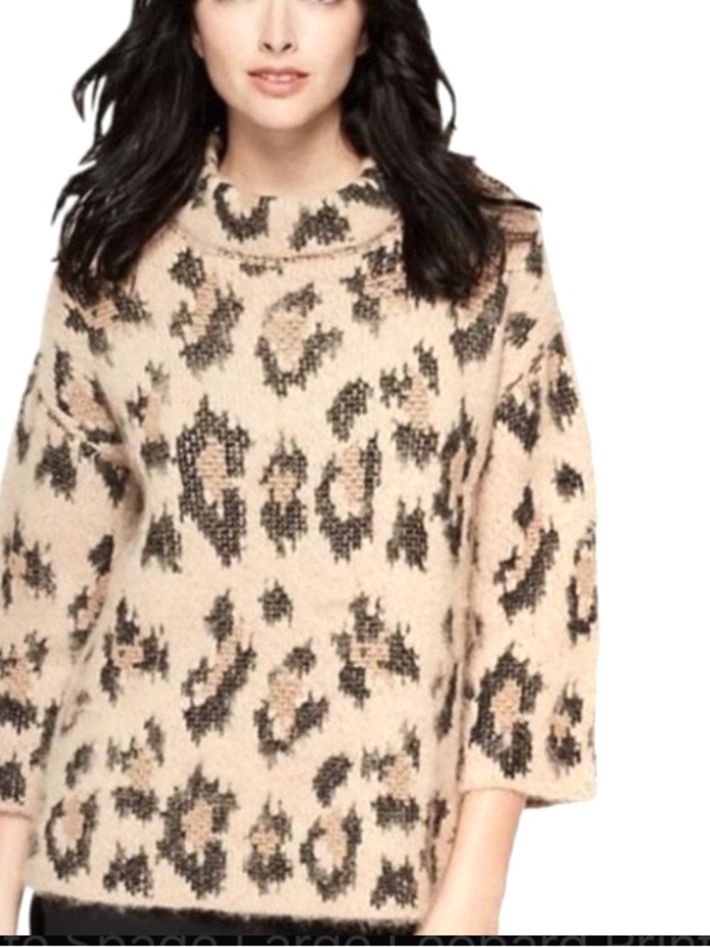 Kate Spade Leopard cozy fit Sweater